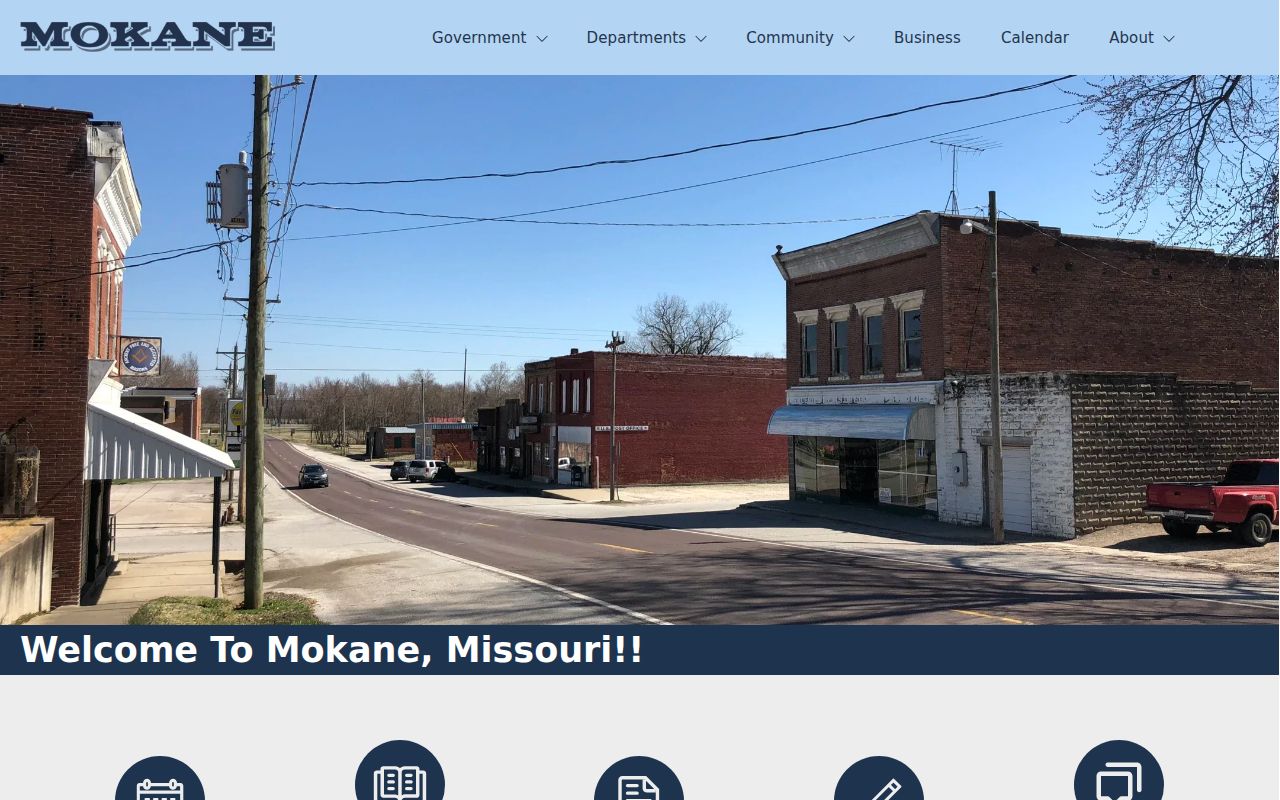 Mokane official city contact for local warrant routing